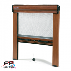 Zanzariera a scorrimento verticale con avvolgimento a molla Candy