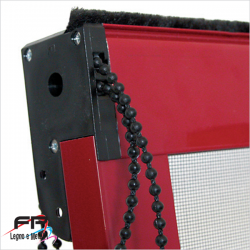 Zanzariera a scorrimento verticale con avvolgimento a molla Candy