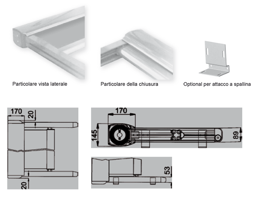 caratteristiche tecniche SG 100